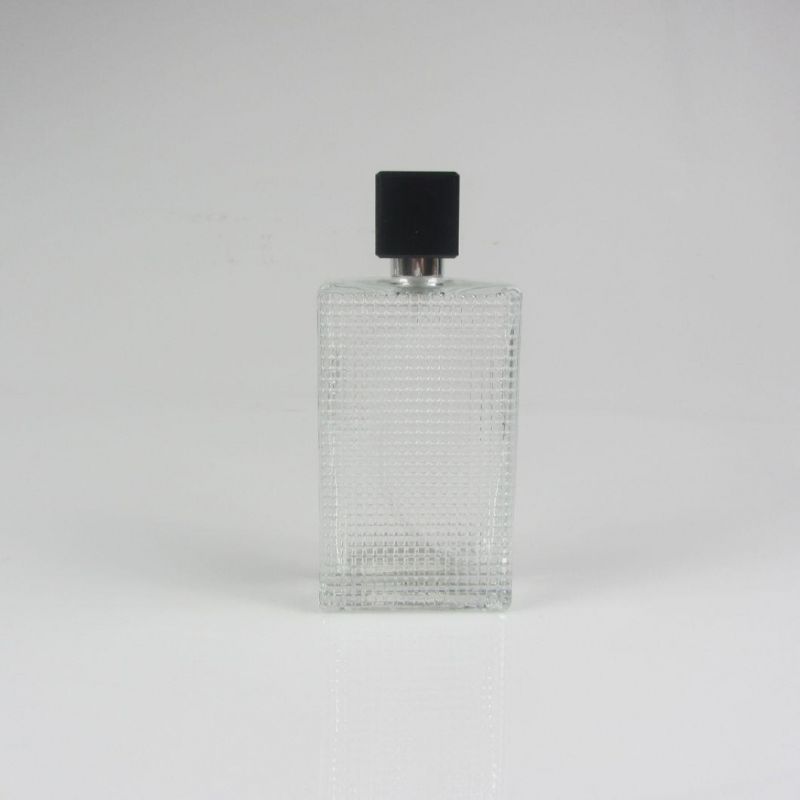 Square Glass Bottle Spray Bottle for Perfume Packaging