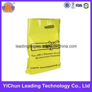 Die Cut Plastic Customized Handle Shopping Garment Packaging Bag