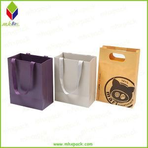 Cmyk Printed Kraft Cated Paper Shopping Paper Bag