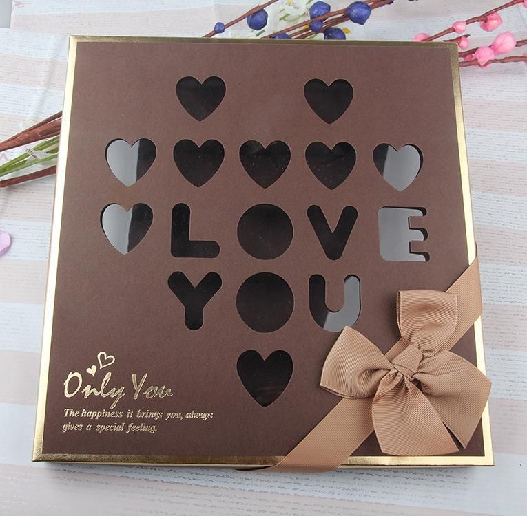 2020 New Fancy Customized Chocolate Sweet Gift Packing Packaging Box Cardband Gift Box