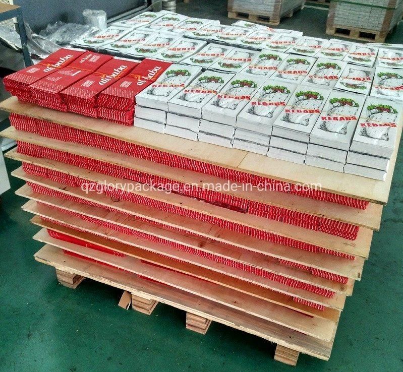 Disposable Food Packaging Aluminium Foil Paper Bag Chicken Kebab Bags