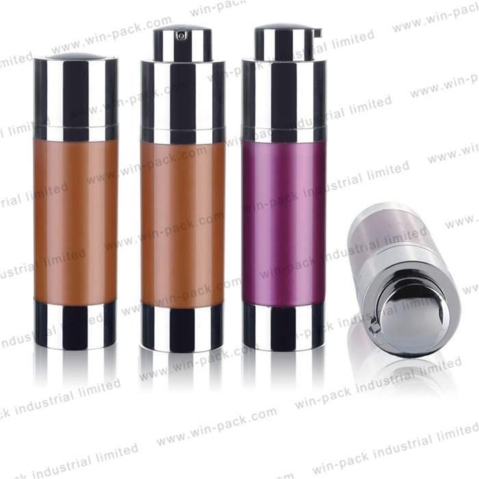 Colorful Plastic Cosmetic Airless Spray Bottle 15ml Empty Lotion Bottle