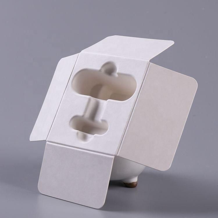 Custom Biodegradable Molded Pulp Tray for Doorbell packaging