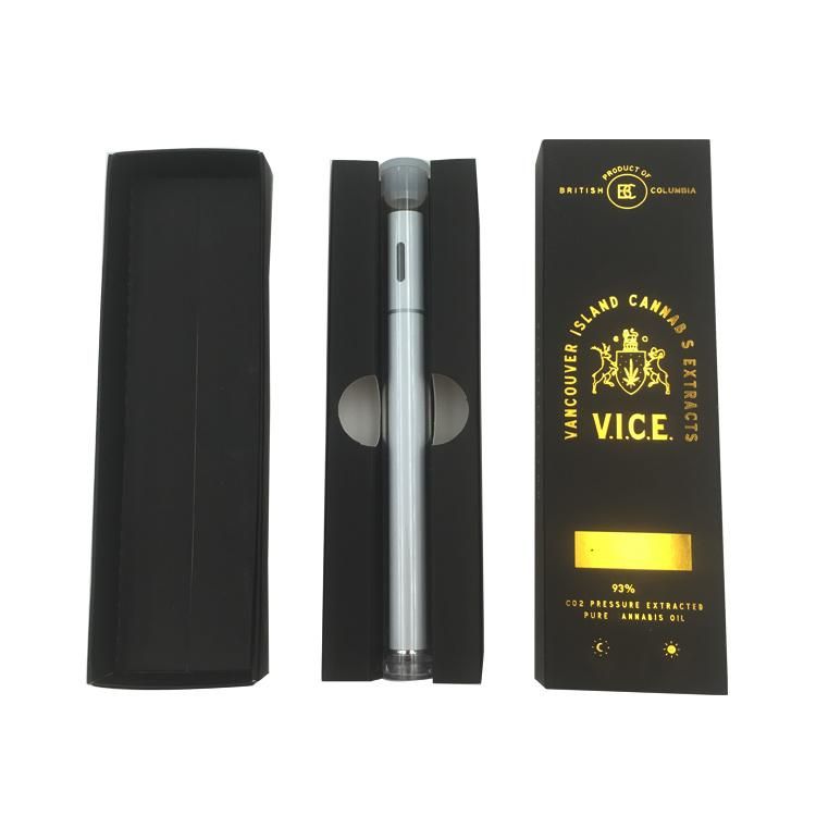 PVC Tube Vape Pen Paper Lining Packing Box