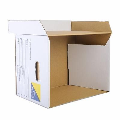 Cheap Price Corrugated Folding Packaging Banker Express Mailing Office Box