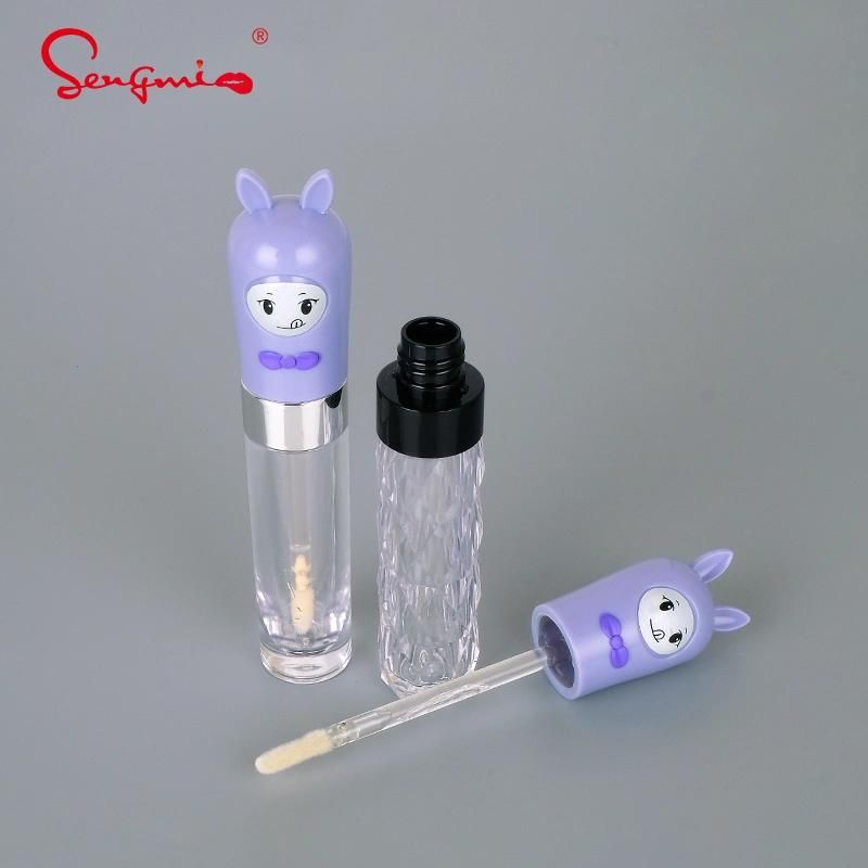 2021 New Design Cute Shape Lip Gloss Tube Empty Bottle Cosmetic Packaging Lip Gloss Bottles