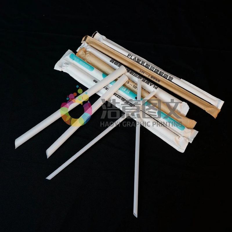 China Wholesale Environmental Protection Degradable Straw PLA Degradable Straw Packaging