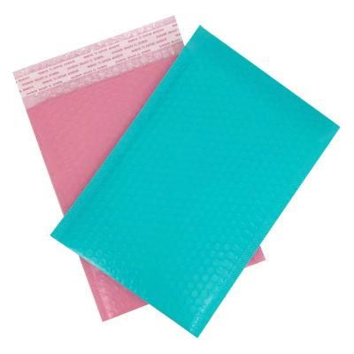 Co-Extruded Waterproof Poly Bubble Mailer Bags / Custom Shockproof Air Shipping Envelope Bag with Bubble Mailing Bag