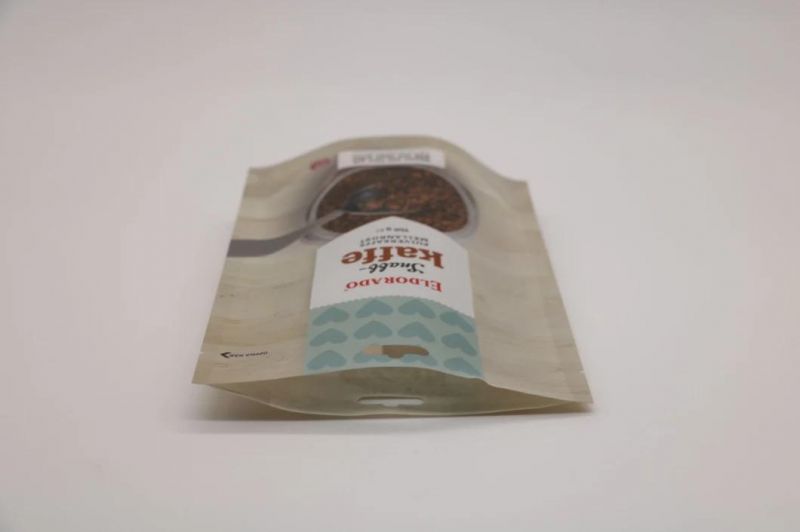 Side Gusset Kraft Paper Coffee Bag with Valve