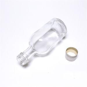 Manufacture OEM Little Clear 50ml Juice Wine Spirits Glass Bottle&#160;