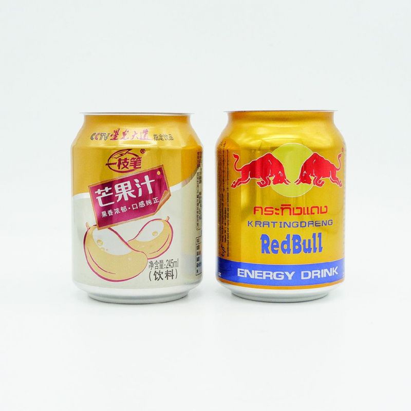 Stubby 250ml Energy Drink Cans Aluminum Cans