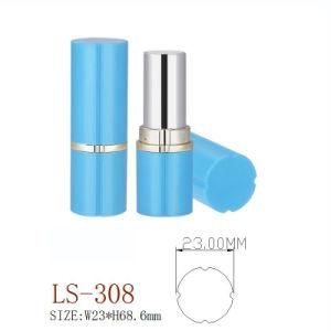 Customized Makeup Container Wholesale Round Plastic Emrpty Lipstick Tube Cosmetic Packaging