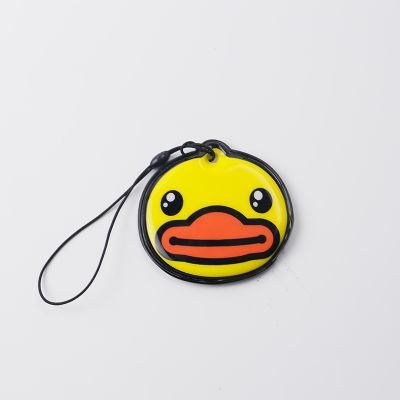 Custom Child Garment Yellow Duck Hang Tag