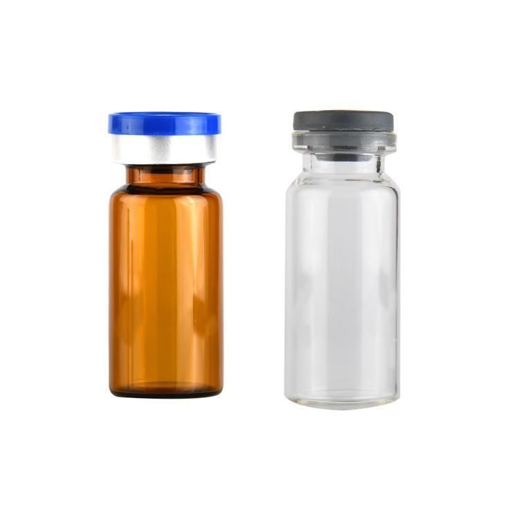 Hot Sale Clear Amber Vial Xilin Bottle Sealed with Rubber Stopper and Aluminum Plastic Combined Cover