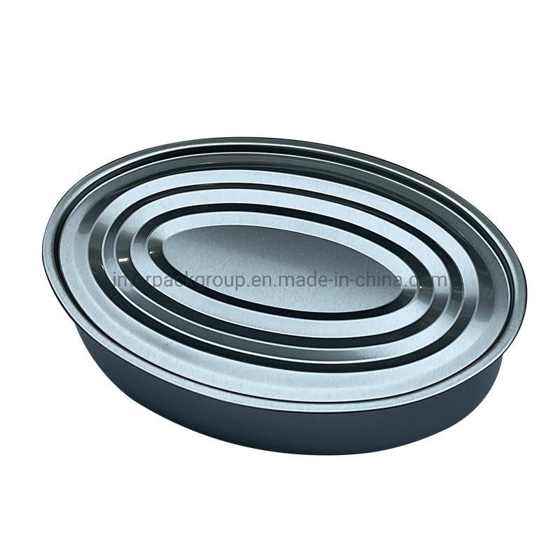 601# Normal Top Lid for 2 Piece Sardine Food Can