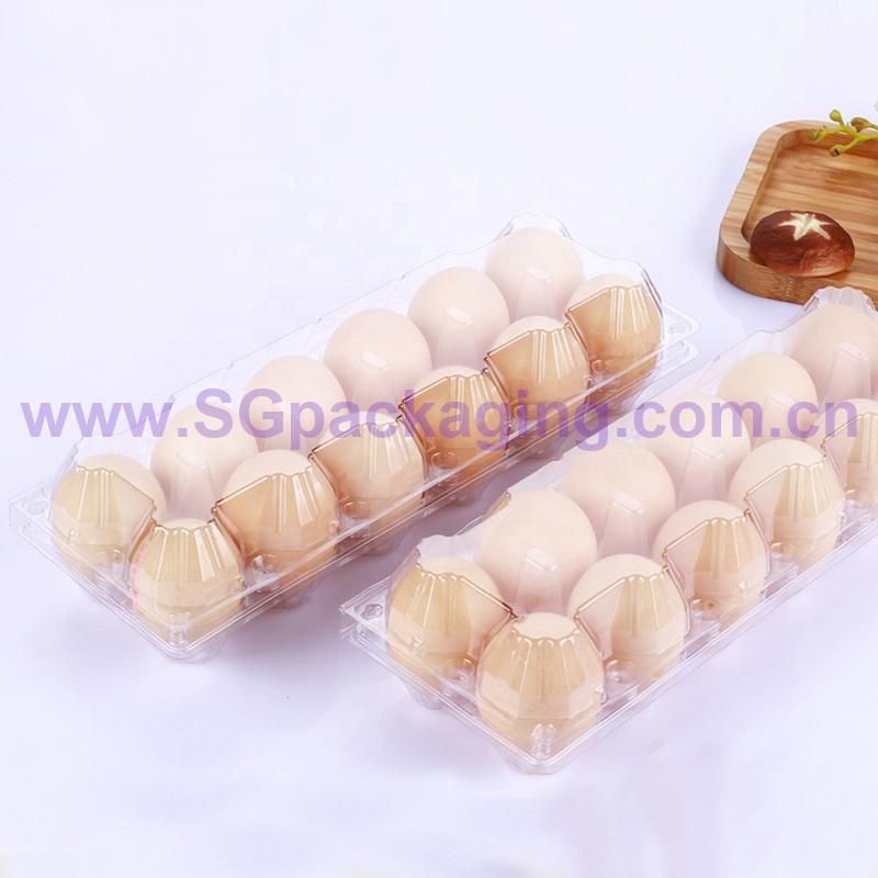 2/4/6/8/9/10/12/15/18/20/24/28/30 Blister Transparent Packaging Egg Tray