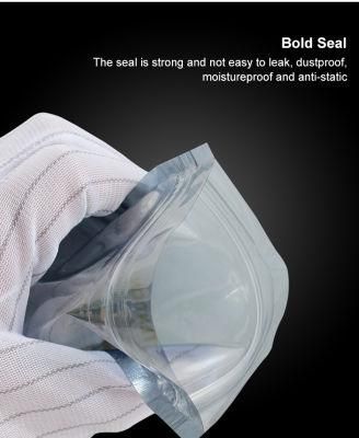 Transparent Anti Static Shielding Bag Resealable Protective Antistatic Bags ESD Shielding Bags