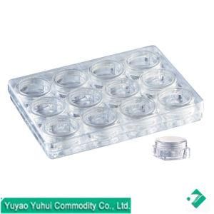 China Top quality Square Design Plastic Jar Set