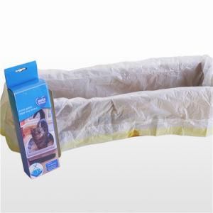 35*19inch Plastic Drawstring Cat Litter Box Liners with 8 PCS in Box