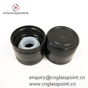 Wholesale Black Plastic Caps for Glass Bottles