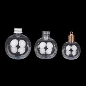 50ml Light Bulb Shape Plastic Bottle for Juice and Halloween Decoration