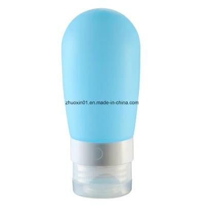 Colorful Silicone Soft Bottle with Flip Top Cap for Bb Cream