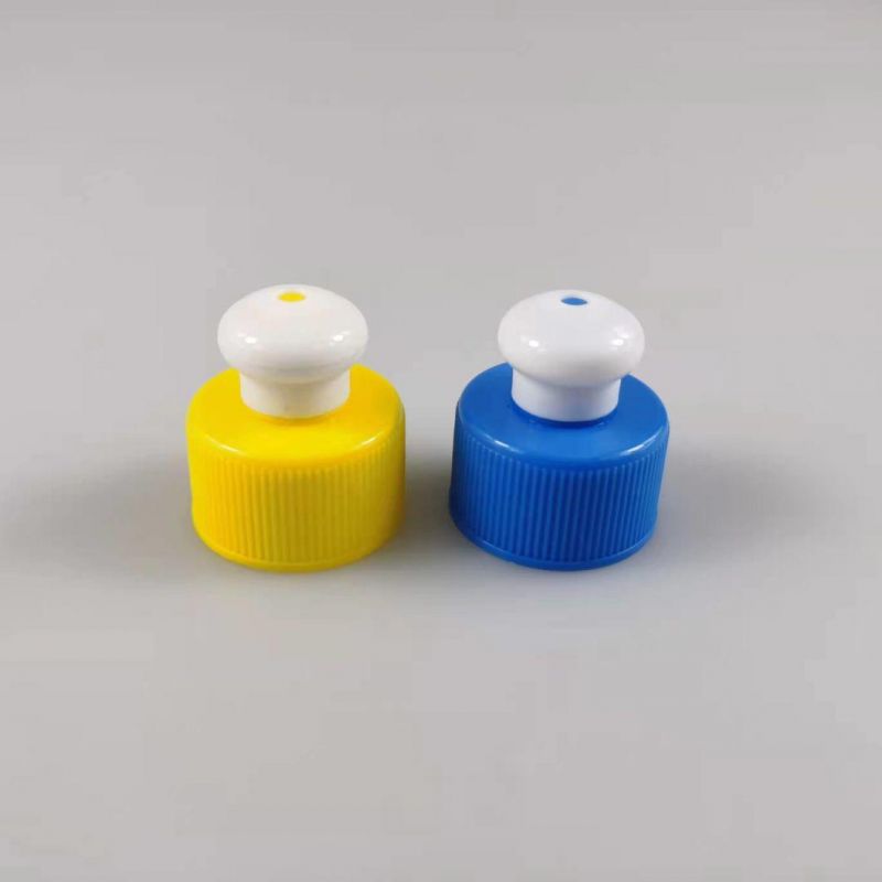 28/410 Wholesale Plastic Push Pull Cap Water Bottle Cap