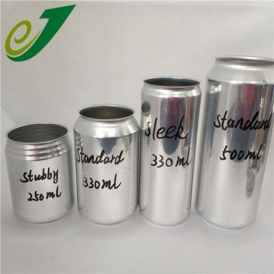 Empty Metal Drink Can 330 Ml Custom Soda Can