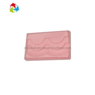 Single Pair Pink Eyelash Plastic Blister Tray Packaging