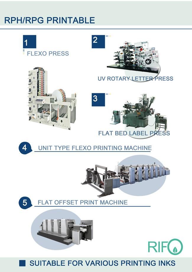 PE & Stone Powder Synthetic Paper for Supermarket Vegetable &Fruit Packing