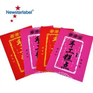 Custom Design Waterproof Adhesive Sticker Label