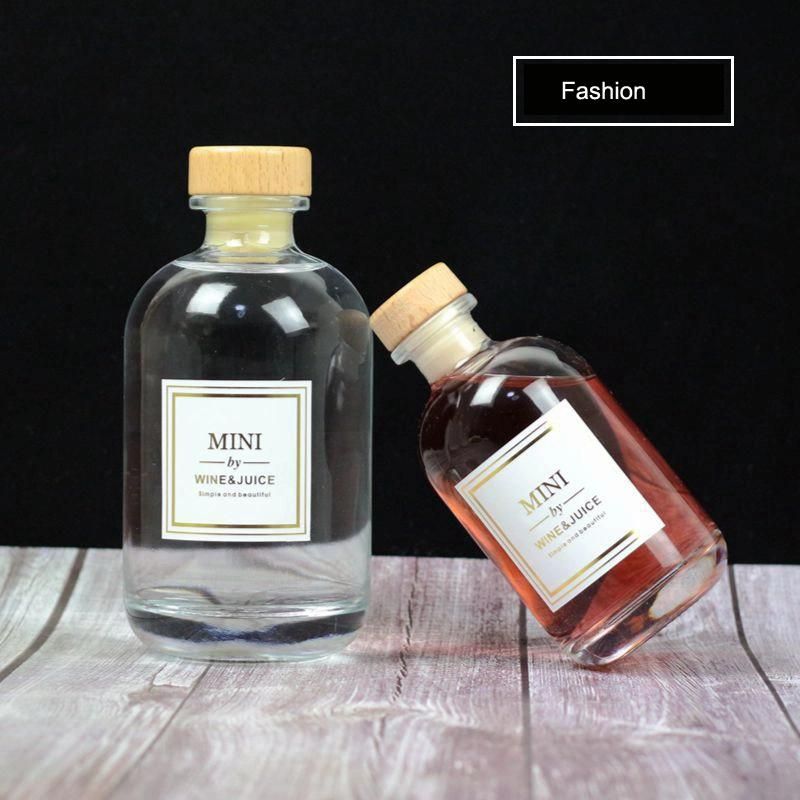500ml Top Grade Frosted Glass Thicken Fruit Wine Bottle