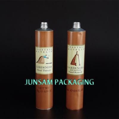 Alumium Collapsible Tubes Squeeze Empty Soft Metal Packaging Environment Friendly Container