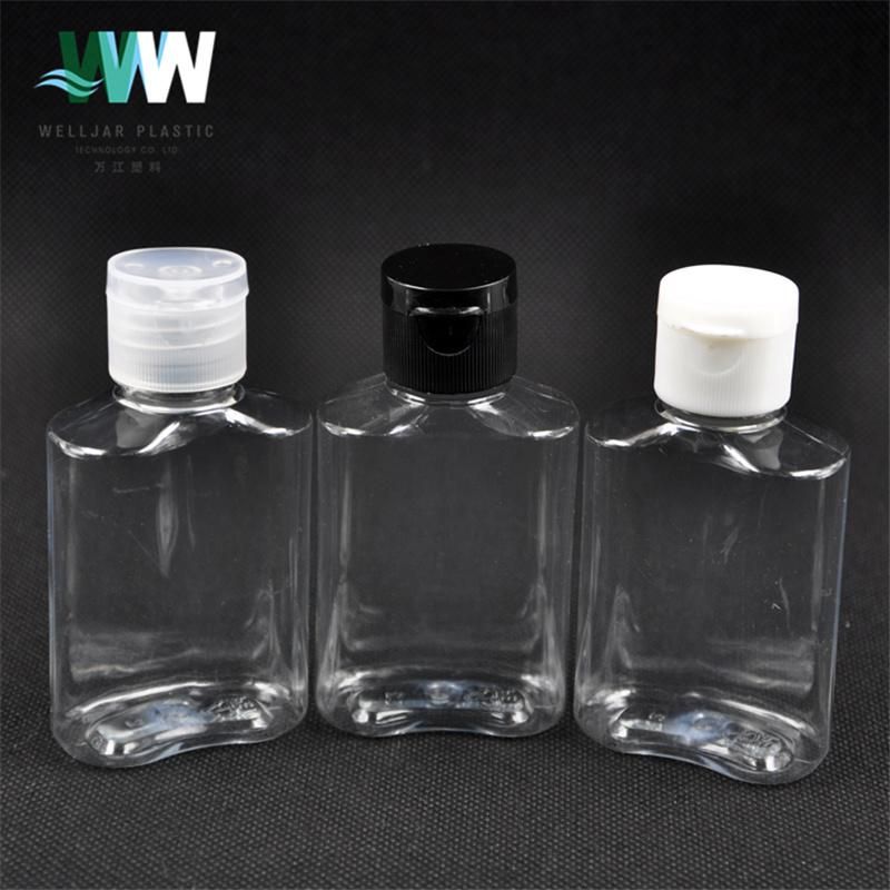 Hot Sale Pet 90ml Shaped Bottle with Screw Cap