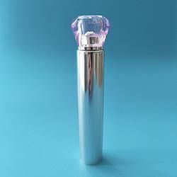 50ml Aluminium Collapsible Tube with Diamond Acrylic Cap, Empty Aluminum Squeeze Tube for Toothpaste