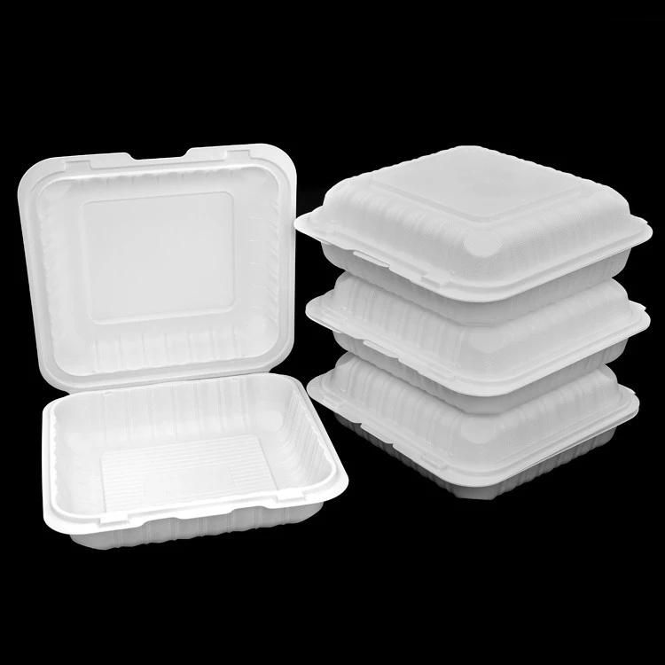 Delicate Blister Fast food Packaging Clamshell Boxes Plastic