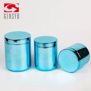 500ml Chrome Plastic Supplement Bottle