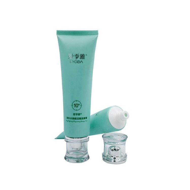 Plastic Tube Plastic Cosmetic Packaging Tube with Flip Top