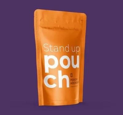 Stand up Pouch with Closed Zipper