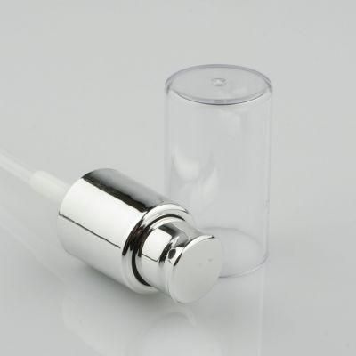 Plastic Silver UV Printing Cream Pump