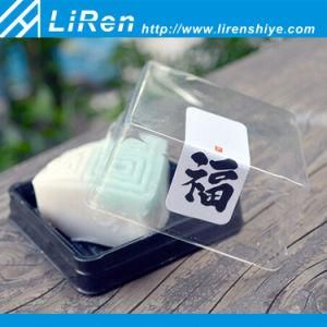 Custom Pet/PP/PS Cake Plastic Box for Packaging Macarons/Cookies/Biscuits