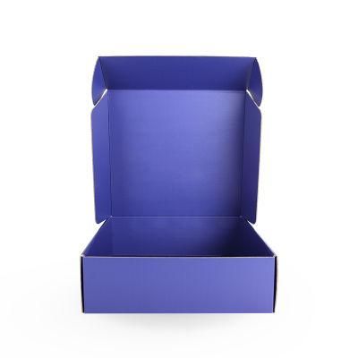Custom Printed Fullcolor Clothing Mailing Packaging Paper Box with Logo