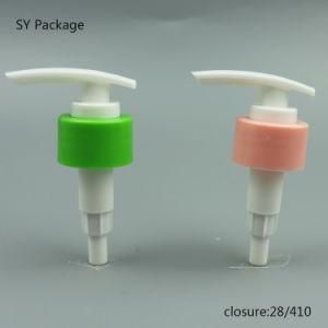 Green Pink Color 28/410 Cosmetic Packaging Dispenser Pump