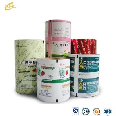 Xiaohuli Package Packing Cubes China Manufacturing Plastic Bag Recyclable Roll Film Packaging Applied to Supermarket