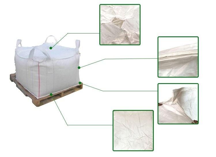 Cross-Corner Belt FIBC Big Bag for Transporting Building Materials