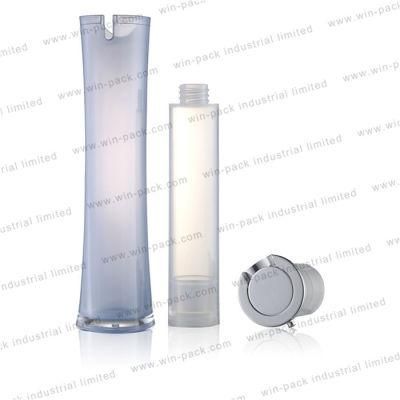 Hot Sell Cosmetic Lotion Airless Pump Bottle 30ml 50ml 100ml with Aluminum Bottom