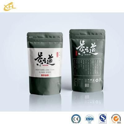 Xiaohuli Package China Kraft Paper Coffee Bag with Valve Manufacturers Dog Food Stand up Pouch for Tea Packaging