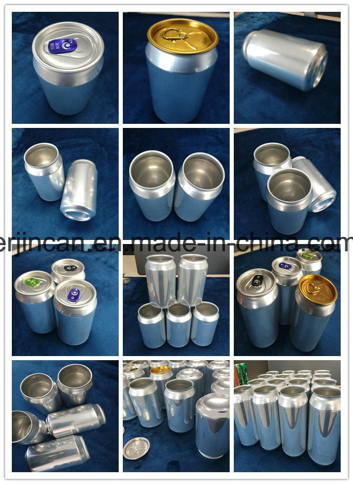 Aluminum Drink Cans Easy Open Cans Sleek Cans 330 Ml