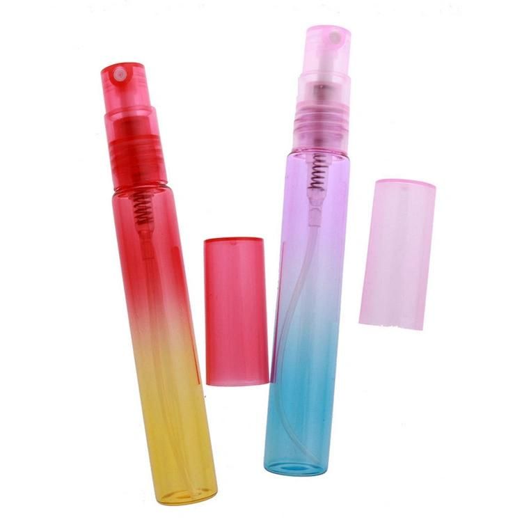 8ml Empty Gradient Color Glass Spray Bottles Perfume Atomizer Portable Mini Refillable Scent Bottle