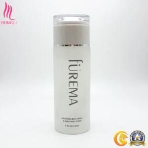 120ml Silk Screen Printing Whitening Lotion Bottle